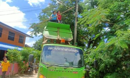 ดำเนินการตรวจสอบและซ่อมแซม​แก้ไขปัญหา​ไฟฟ้าสาธารณะ 